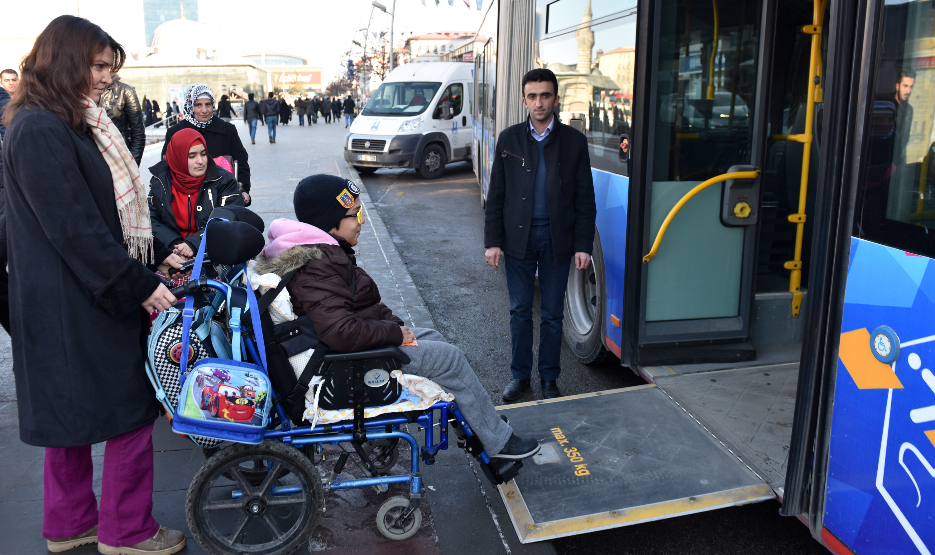 Erzurum'da Engelliler İçin Toplu Taşımada Yeni Dönem
