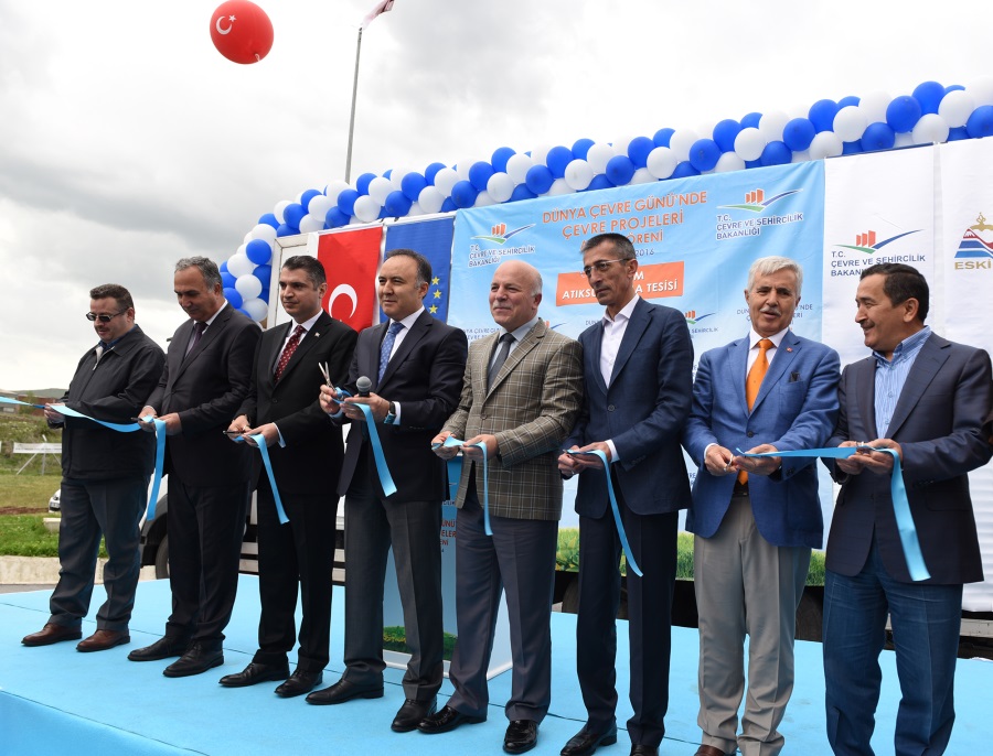 Büyükşehir'in Dev Çevre Yatırımı Atıksu Arıtma Tesisi Açıldı
